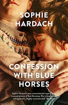 portada Confession With Blue Horses (en Inglés)