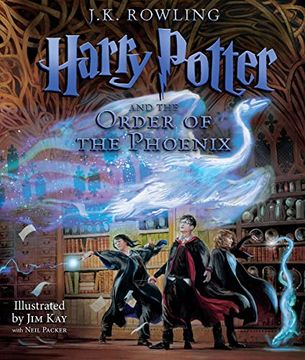 portada Harry Potter and the Order of the Phoenix: The Illustrated Edition (Harry Potter, Book 5) (Illustrated Edition) (en Inglés)
