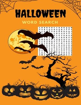 Halloween Word Search: Large Print Word Search Book For Adults, Activity Book with Answer Keys, Large Print Word Search Book Large Print Hall (en Inglés)