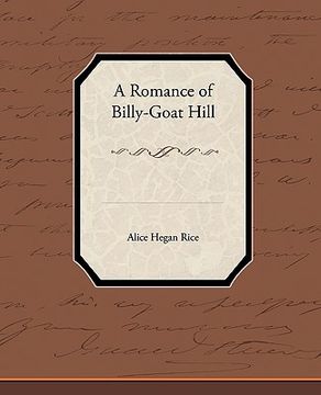 portada a romance of billy-goat hill (in English)