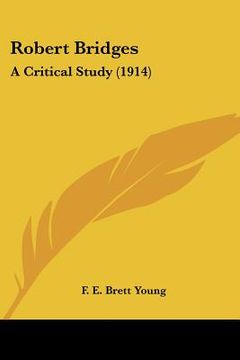 portada robert bridges: a critical study (1914) (en Inglés)