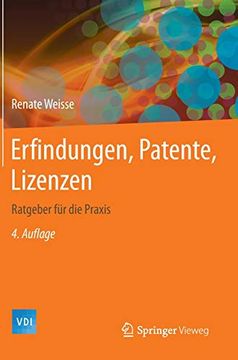 portada Erfindungen, Patente, Lizenzen: Ratgeber für die Praxis (en Alemán)