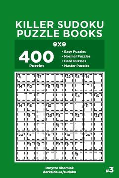 portada Killer Sudoku Puzzle Books - 400 Easy to Master Puzzles 9x9 (Volume 3) (en Inglés)