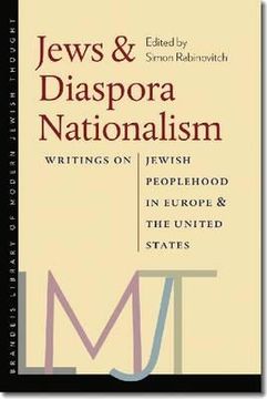 portada jews & diaspora nationalism: writings on jewish peoplehood in europe and the united states (en Inglés)