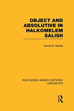 portada Object and Absolutive in Halkomelem Salish (en Inglés)