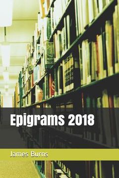 portada Epigrams 2018 (en Inglés)