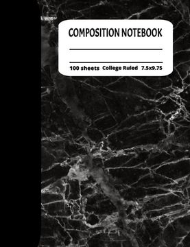 portada Composition Notebook: College Ruled Lined Paper Composition Notebook for Journal, College, School, Work (en Inglés)