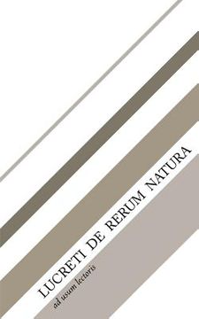 portada Lucreti De Rerum Natura (en Latin)