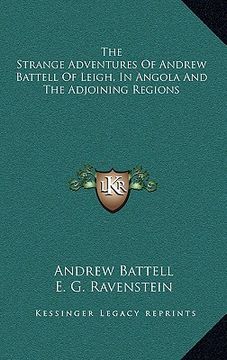 portada the strange adventures of andrew battell of leigh, in angola and the adjoining regions (en Inglés)