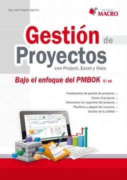 portada Gestion de Proyectos con Project, Excel y Visio (Bajo Enfoque Pmbok 5Ta. Ed. ) (Ebook)