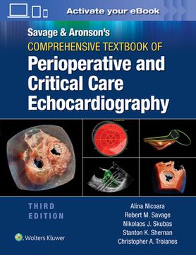 portada Savage & Aronson's Comprehensive Textbook of Perioperative and Critical Care Echocardiography (en Inglés)