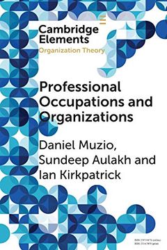 portada Professional Occupations and Organizations (Elements in Organization Theory) (in English)
