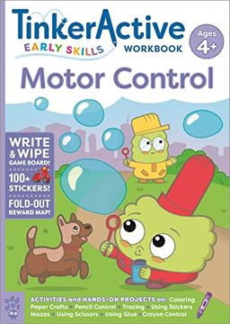 portada Tinkeractive Early Skills Motor Control Workbook Ages 4+ (en Inglés)