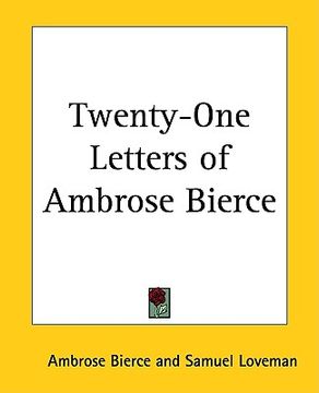 portada twenty-one letters of ambrose bierce