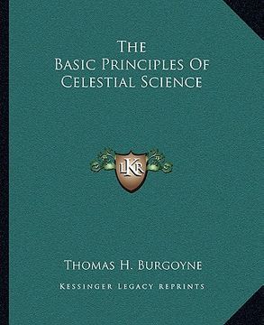 portada the basic principles of celestial science (en Inglés)