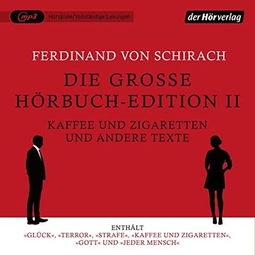 portada Die Große Hörbuch-Edition ii - Kaffee und Zigaretten und Andere Texte: Glück - Terror - Strafe - Kaffee und Zigaretten - Gott - Jeder Mensch (in German)