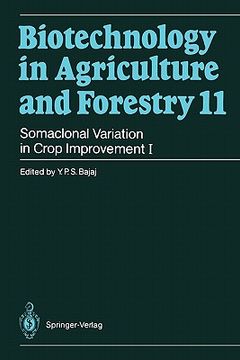 portada somaclonal variation in crop improvement i (en Inglés)