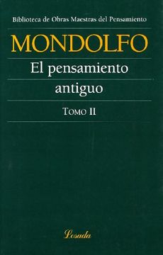 portada El Pensamiento Antiguo ii Desde Aristoteles Hasta los Neopl (in Spanish)