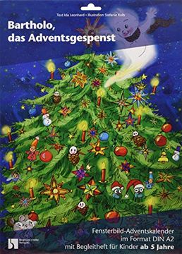 portada Bartholo, das Adventsgespenst Fensterbild-Adventskalender mit Begleitheft (in German)