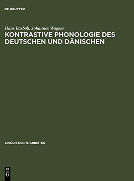 portada Kontrastive Phonologie des Deutschen und Danischen (en Alemán)