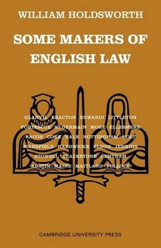 portada Some Makers of English law (in English)