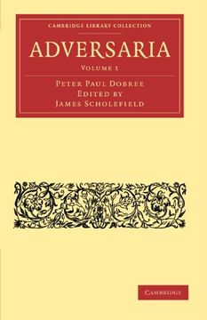 portada Adversaria 2 Volume Paperback Set: Adversaria: Volume 1 Paperback (Cambridge Library Collection - Classics) (en Latin)