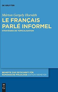 portada Le Français Parlé Informel (en Francés)