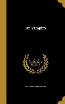 portada Un vampiro (in Italian)