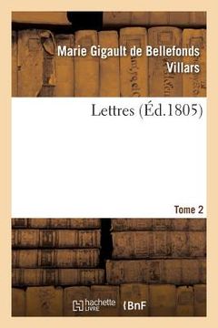 portada Lettres Tome 2 (en Francés)