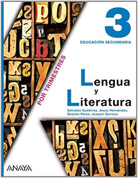 (11). lengua castellana 3º. eso (in Spanish)