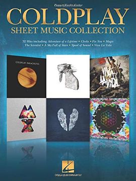 portada Coldplay Sheet Music Collection (en Inglés)
