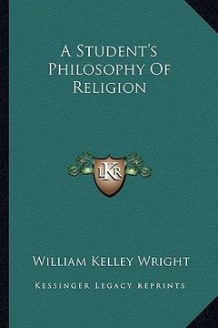 portada a student's philosophy of religion