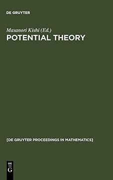 portada Potential Theory (de Gruyter Proceedings in Mathematics) (en Inglés)