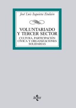 portada voluntariado y tercer sector.cultura-participación cívica-org.solidarias(r)(2011)