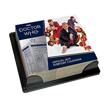 portada Doctor who Desk Block 2019 Calendar - Page a day Desk Block Format (in English)