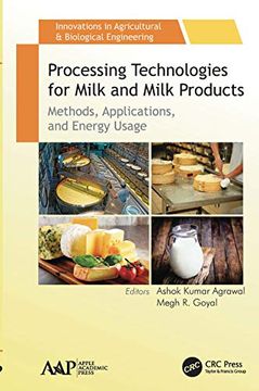 portada Processing Technologies for Milk and Milk Products: Methods, Applications, and Energy Usage (in English)