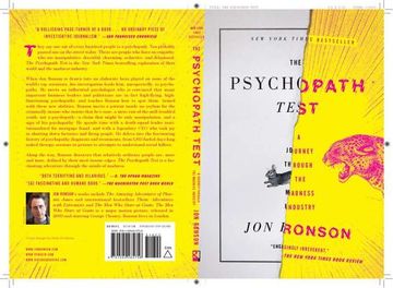 The Psychopath Test: A Journey Through the Madness Industry