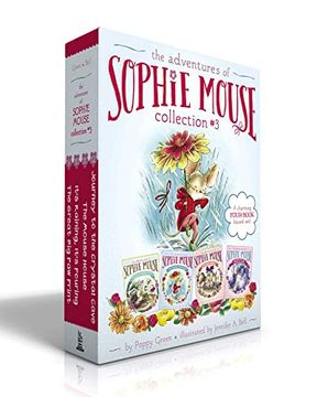 portada The Adventures of Sophie Mouse Collection #3 (Boxed Set): The Great big paw Print; It'S Raining, It'S Pouring; The Mouse House; Journey to the Crystal Cave (in English)