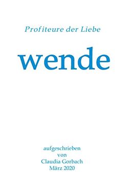 portada Wende: Profiteure der Liebe (en Alemán)