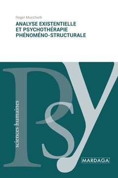 portada Analyse existentielle et psychothérapie phénoméno-structurale (en Francés)