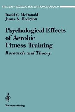 portada the psychological effects of aerobic fitness training: research and theory (in English)