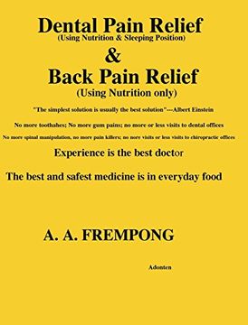 portada Dental Pain Relief & Back Pain Relief