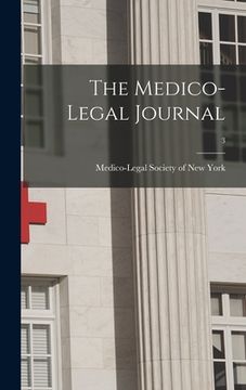 portada The Medico-legal Journal; 3 (en Inglés)
