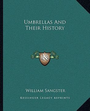 portada umbrellas and their history (en Inglés)