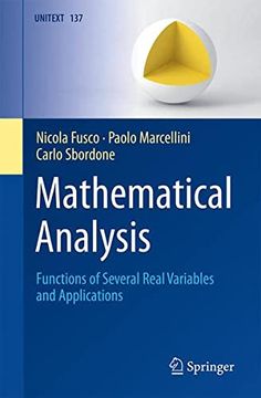 portada Mathematical Analysis: Functions of Several Real Variables and Applications (in English)