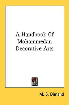 portada a handbook of mohammedan decorative arts (in English)
