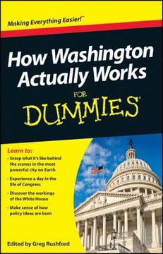 portada how washington actually works for dummies (en Inglés)