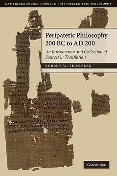 portada Peripatetic Philosophy, 200 bc to ad 200 Hardback (in English)