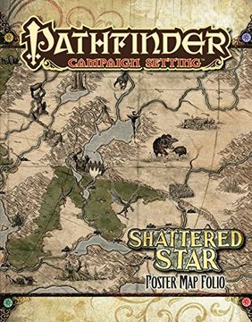 portada Pathfinder Campaign Setting: Shattered Star Poster Map Folio (en Inglés)