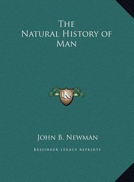portada the natural history of man (en Inglés)